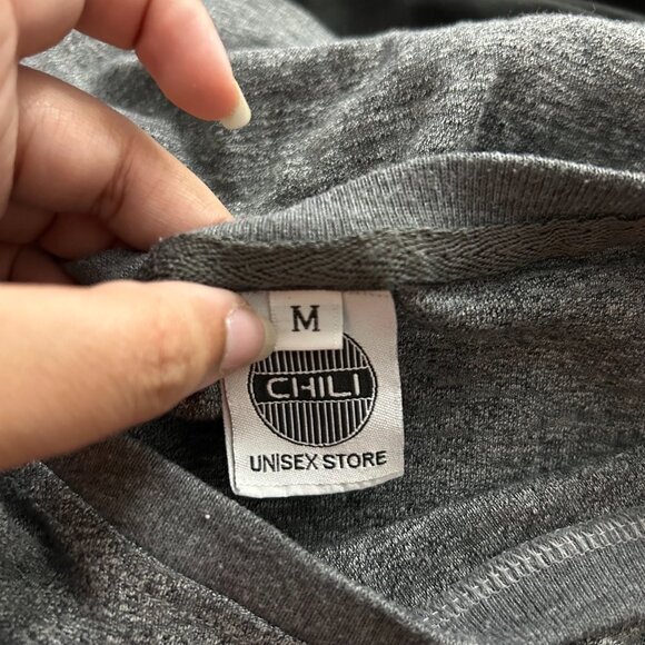 have a good time Embroidered Patch Slouchy Drop Shoulder T-Shirt - Picture 5 of 5